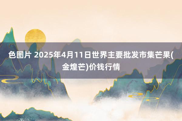 色图片 2025年4月11日世界主要批发市集芒果(金煌芒)价钱行情
