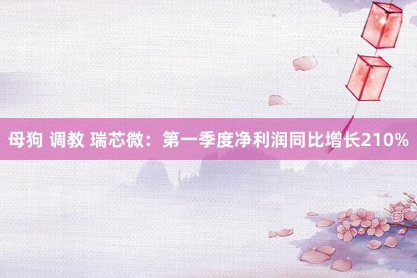 母狗 调教 瑞芯微：第一季度净利润同比增长210%